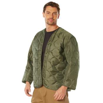 Rothco M-65 Field Jacket Liner - Olive Drab, Large