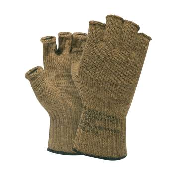 Army shop wool gloves