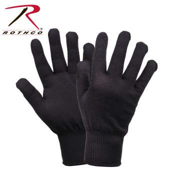 POW Men's Women's Poly Pro Liner Gloves Tech Touch New 