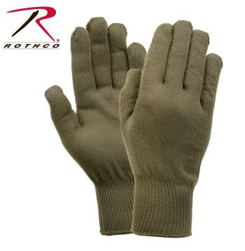 US Military Black G.I Glove Liners Rothco 