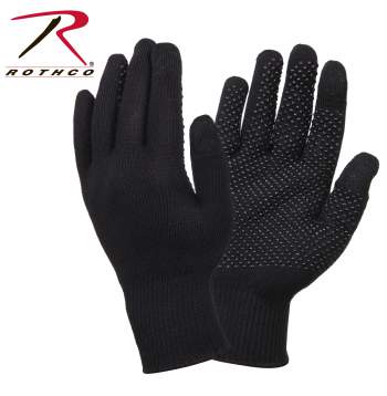 Rothco Touch Screen Gloves With Gripper Dots, Rothco Touch Screen Gloves, touch screen gloves, touchscreen gloves, gloves for touch screen, gloves for cell phone use, cell phone gloves, best touchscreen gloves, cell phone, gloves, glove, touch screen, mobile phone, rothco, tech gloaves