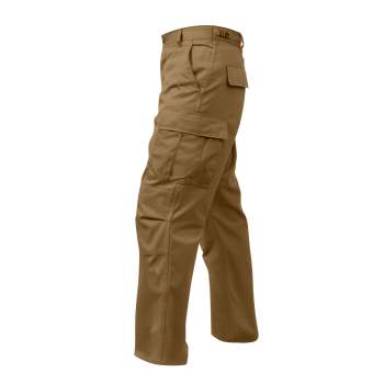 Black,Woodland,OD,Khaki,Navy Blue Details about   Rothco Rip-Stop BDU Pants 