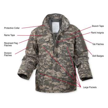 Rothco Digital Camo M-65 Field Jacket