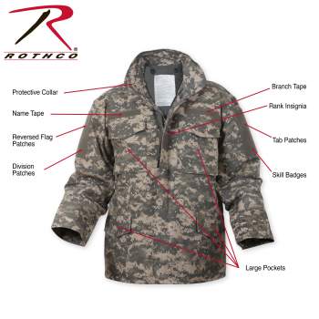 Rothco Digital Camo M 65 Field Jacket