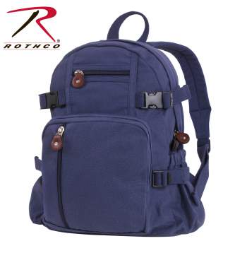 rothco vintage canvas compact backpack