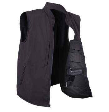 Rothco Concealed Carry Soft Shell Vest, concealed carry clothing, concealed carry vest, concealed carry clothes, concealed carry apparel, conceal carry vest, softshell, softshell vest, mens vest, tactical vest, shooters vest, shooters clothing, concealed vest, rothco vest, concealed carry, vest, concealed carry garments, concealment vest, ccw, police clothing, tactical clothing, cc, 86500, discreet carry, tactical vest, travel vest, 