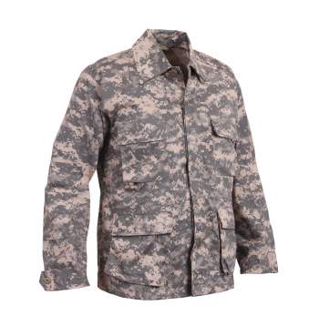 Rothco 8690 Woodland Digital Camo BDU Shirt 