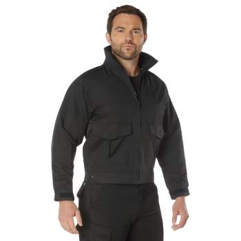 Rothco Reversible Lined Jacket with Hood (Black) 2XL