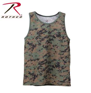 Rothco Tank Top/Woodland Camo Rothco Tank Top/Woodland Camo