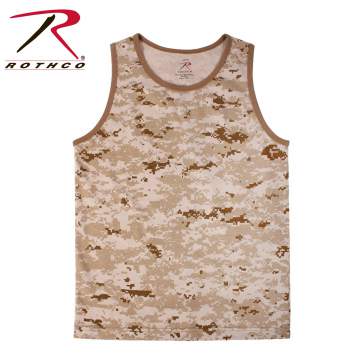Rothco Tank Top/Woodland Camo Rothco Tank Top/Woodland Camo