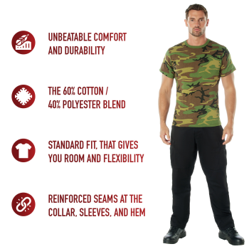Rothco Color Camo T Shirts