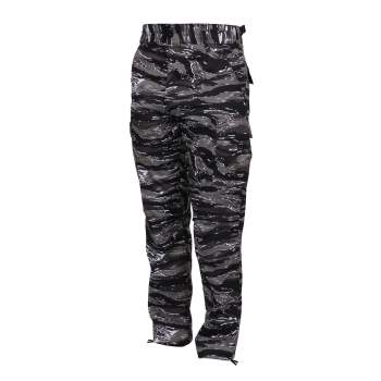 Red and gray cheap camo pants