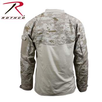 rothco 90020 combat shirt desert digital camo tactical style size Large