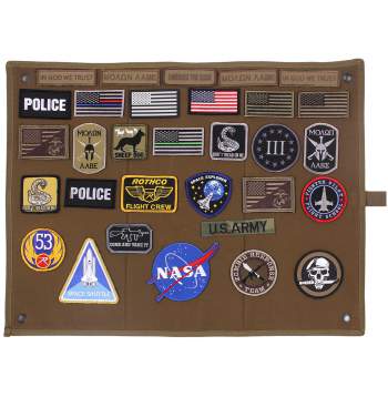 Miltary Patch Display, Patch Panel, Patch Display, Patch Board, Morale Patch Display, Velcro Morale Patches, Military Moral Patches, Military Velcro Morale Patches, Tactical Patches, Velcro Tactical Patches, airsoft accessories, morale patches, 