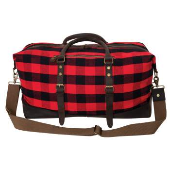 Buffalo plaid weekender sale