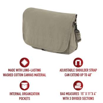 Rothco Vintage Canvas Paratrooper Bag