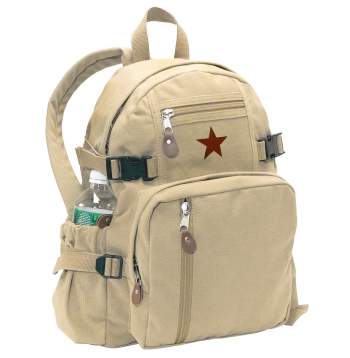 Rothco Vintage Canvas Teardrop Backpack With Leather Accents