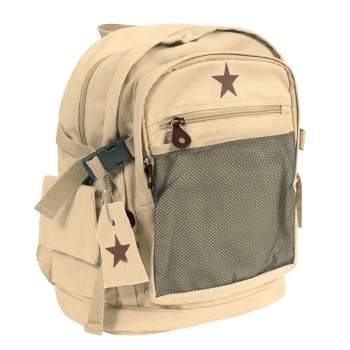 Rothco vintage canvas compact backpack sale