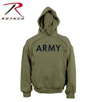 Rothco, hooded sweatshirt, pullover sweatshirt, sweatshirt, army hooded sweatshirt, army pullover sweatshirt, army sweatshirt, fleece sweatshirt, army fleece sweatshirt, hoodie, army hoodie, outerwear, military sweatshirt, military outerwear, olive drab, olive drab hoodie, olive drab sweatshirt, olive drab hooded sweatshirt