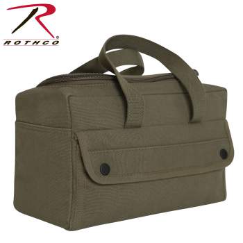 Mechanics Tool Bag  Cotton Canvas Military Tactical U Shaped Zipper Rothco 