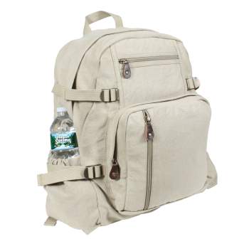 Rothco vintage canvas compact backpack sale