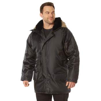 US Military Extreme Cold Weather N-3B Snorkel Parka Jacket Coat Size Medium  New