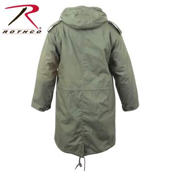 Military fishtail parka