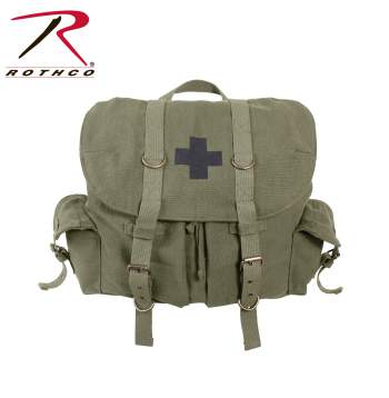 Rothco Vintage Canvas Backpack with Star