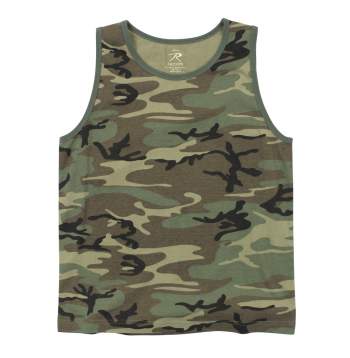Rothco Vintage Woodland Camo Tank Top