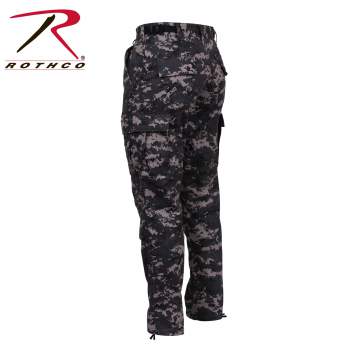 black camo tactical pants