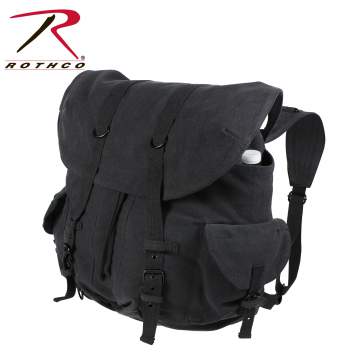 vintage canvas backpack, back pack, canvas back pack, canvas pack, vintage canvas pack, canvas school bag, canvas book bag, vintage canvas book bag, weekender bag, vintage bag