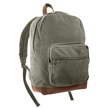 Rothco Vintage Canvas Teardrop Backpack With Leather Accents, Teardrop Pack, canvas teardrop pack, backpack, canvas pack, canvas backpack, teardrop, backpack, school bag, book bag, teardrop book bag, rothco canvas bags, rothco backpack, rothco canvas backpack, rothco bags, teardrop backpack, shoulder backpack, leather bottom backpack, teardrop bag, 70s backpack, vintage hiking backpack, shoulder backpack, vintage backpack, rucksack backpack, canvas rucksack, bookbag, leather backpack, leather accent backpack, tactical backpack, military backpack, back to school bag, army backpack, army rucksack, rucksack backpack
