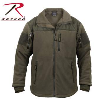 black tactical fleece