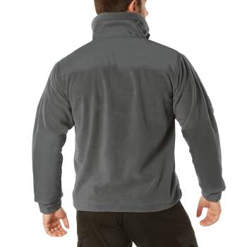 Grey hotsell fleece jacket
