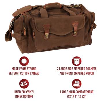 Rothco Canvas Long Weekend Bag