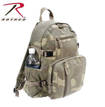 Rothco vintage canvas compact backpack clearance