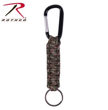 Rothco Paracord Keychain With Carabiner