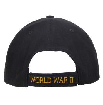 rothco wwii veteran deluxe low profile cap, wwii veteran low profile cap, low profile cap, tactical cap, cap, baseball hat, wwii cap, wwii hat, deluxe low profile cap, world war 2 veteran hat, veteran gifts, world war two hat                                        