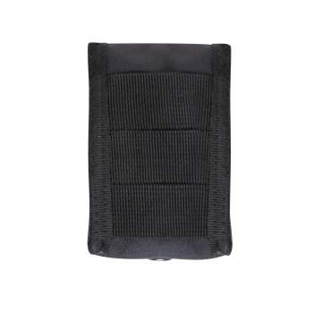 Mini Pochette Tactique scratch Molle Noire compas gps boussole Rothco