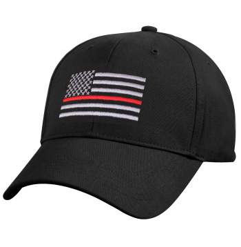 rothco thin red line low profile cap, red thin line low profile cap, red thin line, red thin line cap, red thin line hat, thin red line firefighter, thin red line flag, low profile cap, firefighter support, fire fighter cap, firefighter hat, fire fighter hat                                                                                                                         