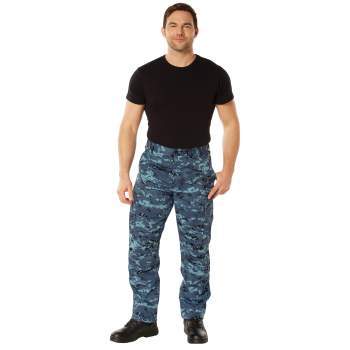 HIBANA CAMO BDU Pants BLUE Mサイズ スサシ｜タレントグッズ