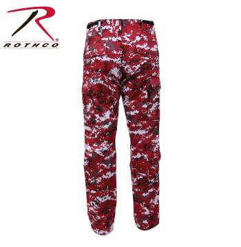 maroon camo pants