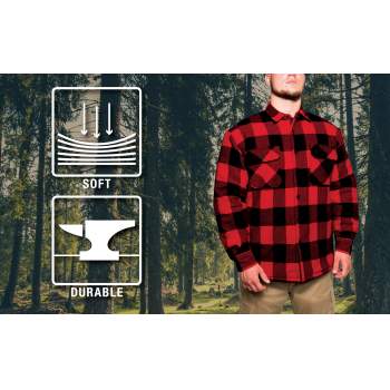 Rothco Buffalo Plaid Qulted Lined Jacket