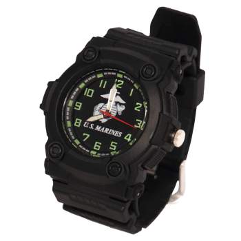 Watch,marines watch,military watch,marines logo,marines logo watch,combat watch,time piece                                        