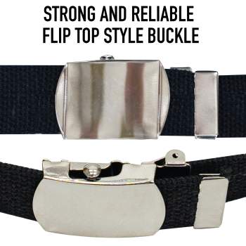 Rothco Military Web Belts 3 Pack