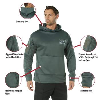 Rothco Thin Blue Line Concealed Carry Hoodie