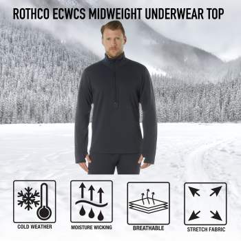 Rothco ECWCS Gen III Mid-Weight Underwear Top (Level II)
