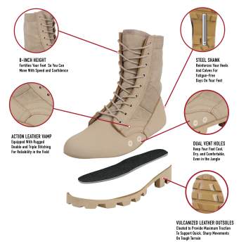 Classic military jungle boots online