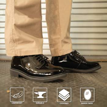 Rothco Uniform Hi Gloss Oxford Dress Shoe