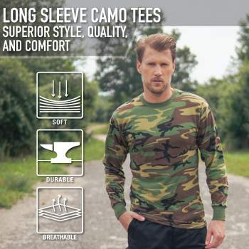 Camo hot sale ls tee
